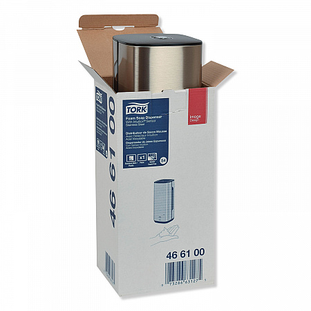 Image Design Foam Skincare Automatic Dispenser with Intuition Sensor, 1 L, 4.5 x 5.12 x 10.62, Stainless Steel (466100)