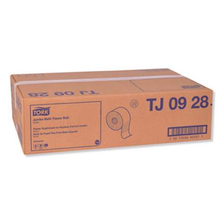 Tork Universal Jumbo Bath Tissue, Septic Safe, 2-Ply, White, 3.48" x 750 ft, 12 Rolls/Carton (TJ0928)