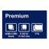 Tork Premium Xpressnap Interfold Dispenser Napkins, 2-Ply,8.5x8.5,White,500/PK,8PK/CT (13681)