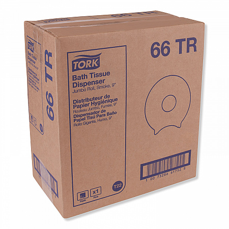 Jumbo Bath Tissue Dispenser, 10.63 x 5.75 x 12, Smoke (66TR)