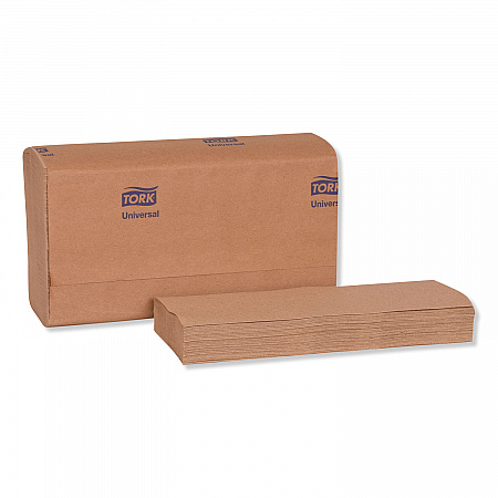 Universal Multifold Hand Towel, 1-Ply, 9.13 x 9.5, Natural, 250/Pack, 16 Packs/Carton (MK530A)