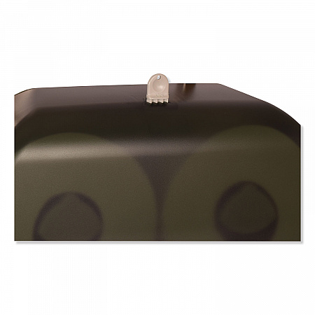 Twin Jumbo Roll Bath Tissue Dispenser, 19.29 x 5.51 x 11.83, Smoke/Gray (56TR)