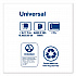 Centerfeed Hand Towel, 2-Ply, 7.6 x 11.75, White, 530/Roll, 6 Roll/Carton (RC530)