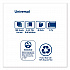 Universal Bath Tissue, Septic Safe, 2-Ply, White, 500 Sheets/Roll, 48 Rolls/Carton (TM1601A)