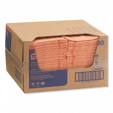 Foodservice Cloth, 13 x 24, Red, 150/Carton (192193)