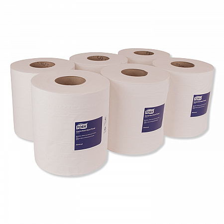 Advanced Centerfeed Hand Towel, 2-Ply, 8.25 x 11.8, White, 610/Roll, 6/Carton (121202)
