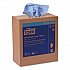 Industrial Paper Wiper, 4-Ply, 8.54 x 16.5, Unscented, Blue, 90 Towels/Box, 10 Boxes/Carton (440245A)