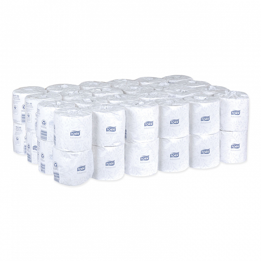 Advanced Bath Tissue, Septic Safe, 2-Ply, White, 500 Sheets/Roll, 48 Rolls/Carton (TM6130S)