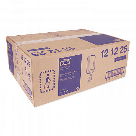 Advanced Soft Mini Centerfeed Hand Towel, 2-Ply, 8.3 x 11.8, 266/Roll, 12 Rolls/Carton (121225)
