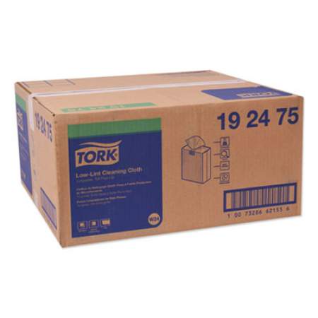 Tork Low-Lint Cleaning Cloth, 9 x 16.5, Turquois, 100/Box, 8 Boxes/Carton (192475)