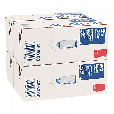 Foam Skincare Manual Dispenser, 1 L Bottle; 33 oz Bottle, 4.25 x 4.25 x 11.38, Stainless Steel (466000)