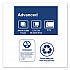 Advanced Facial Tissue, Flat Box, 2-Ply, White, 100 Sheets/Box, 30 Boxes/Carton (TF6810)