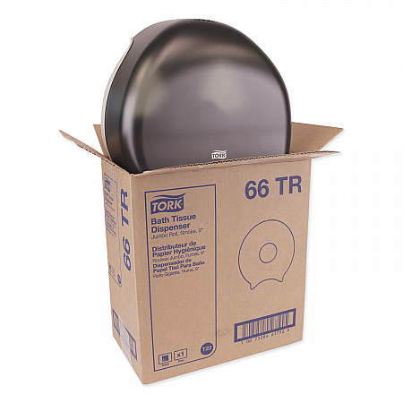 Jumbo Bath Tissue Dispenser, 10.63 x 5.75 x 12, Smoke (66TR)