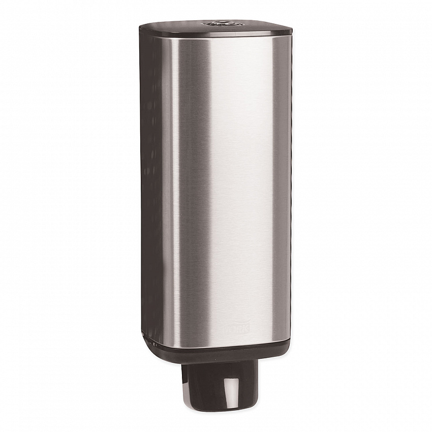 Foam Skincare Manual Dispenser, 1 L Bottle; 33 oz Bottle, 4.25 x 4.25 x 11.38, Stainless Steel (466000)