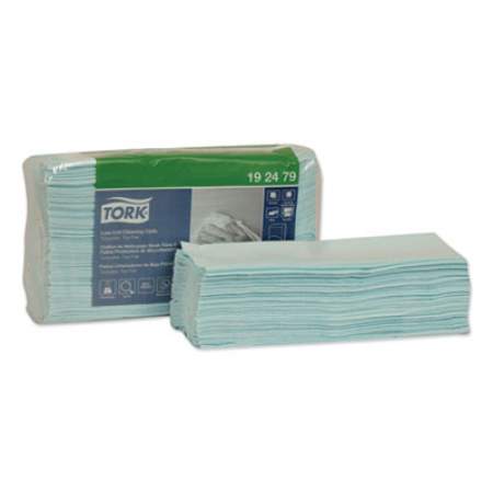 Tork LOW-LINT CLEANING CLOTH, 13.5 X 16.4, TURQUOISE, 100/BAG, 5 BAGS/CARTON (192479)