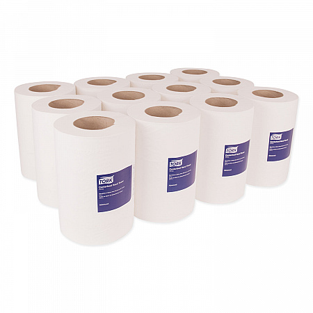 Advanced Soft Mini Centerfeed Hand Towel, 2-Ply, 8.3 x 11.8, 266/Roll, 12 Rolls/Carton (121225)