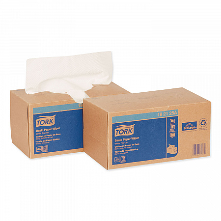 Multipurpose Paper Wiper, 2-Ply, 9 x 10.25, White, 110/Box, 18 Boxes/Carton (192125A)