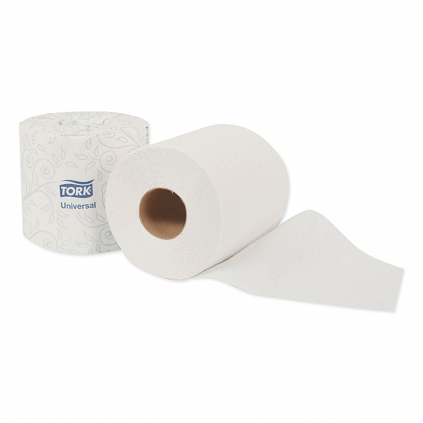 Universal Bath Tissue, Septic Safe, 2-Ply, White, 500 Sheets/Roll, 48 Rolls/Carton (TM1601A)