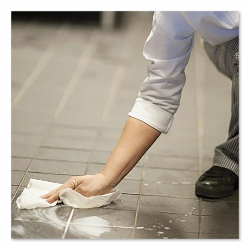 Handi-Size Perforated Kitchen Roll Towel, 2-Ply, 11 x 6.75, White, 120/Roll, 30/Carton (HB9201)