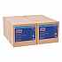 Multipurpose Paper Wiper, 9.25 x 16.25, White, 100/Box, 8 Boxes/Carton (192127)