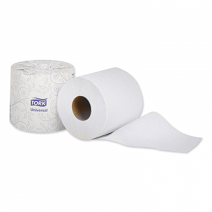 Bath Tissue, Septic Safe, 1-Ply, White, 1,232 Sheets/Roll, 48 Rolls/Carton (240123)