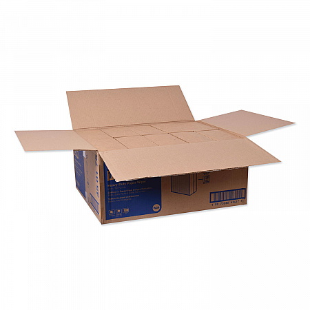 Heavy-Duty Paper Wiper, 1-Ply, 9.25 x 16.25, Unscented, White, 90 Wipes/Box, 10 Boxes/Carton (450175)