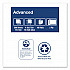 Advanced Bath Tissue, Septic Safe, 2-Ply, White, 500 Sheets/Roll, 48 Rolls/Carton (TM6130S)