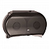 Twin Jumbo Roll Bath Tissue Dispenser, 19.29 x 5.51 x 11.83, Smoke/Gray (56TR)