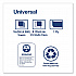 Universal Multifold Hand Towel, 1-Ply, 9.13 x 9.5, Natural, 250/Pack, 16 Packs/Carton (MK530A)