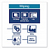 Industrial Paper Wiper, 4-Ply, 12.8 x 16.5, Unscented, Blue, 180/Carton (13247501)