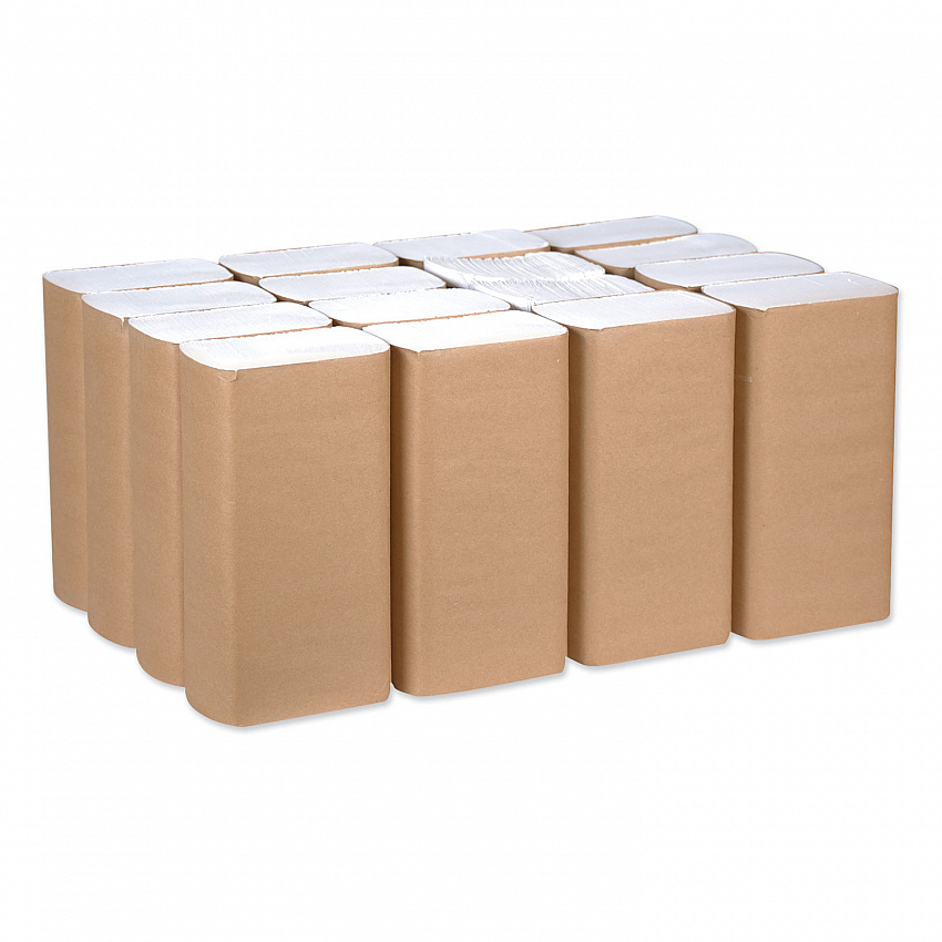 Universal Multifold Hand Towel, 1-Ply, 9.13 x 9.5, White, 250/Pack,16 Packs/Carton (MB540A)