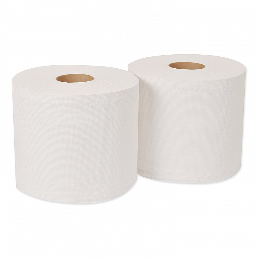 Paper Wiper, Centerfeed, 2-Ply, 9 x 13, White, 800/Roll, 2 Rolls/Carton (130211B)