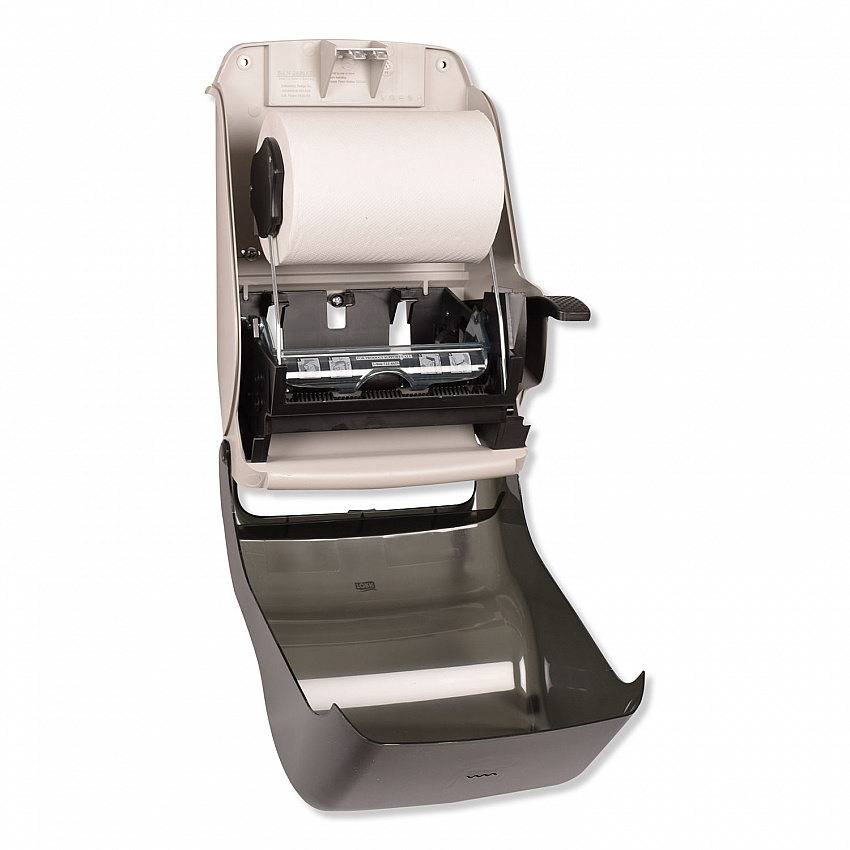 Hand Towel Roll Dispenser, 12.94 x 9.25 x 15.5, Smoke (84TR)