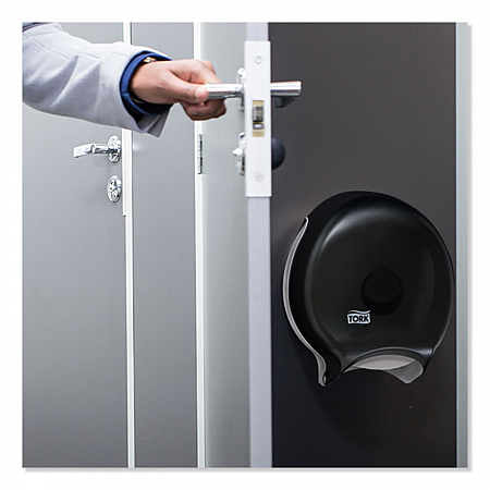 Jumbo Bath Tissue Dispenser, 10.63 x 5.75 x 12, Smoke (66TR)
