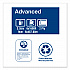 Advanced Jumbo Bath Tissue, Septic Safe, 2-Ply, 3.48