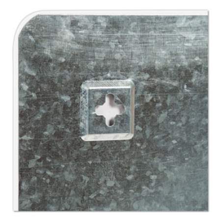 U Brands Cubicle Glass Dry Erase Undated One Week Calendar Board, 20 x 5.5, White (3688U0001)