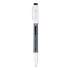 Pilot FriXion Fineliner Erasable Porous Point Pen, Stick, Fine 0.6 mm, Black Ink, Black Barrel, Dozen (11485)