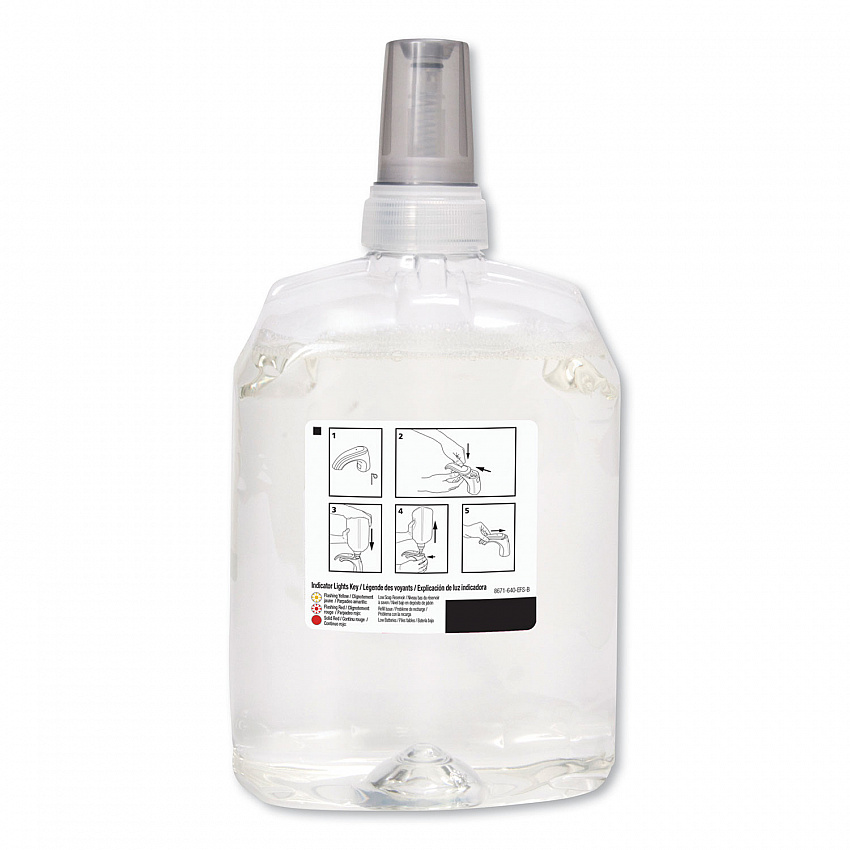 Professional REDIFOAM Foam Soap Refill, Fragrance-Free, 2,000 mL, 4/Carton (867204CT)