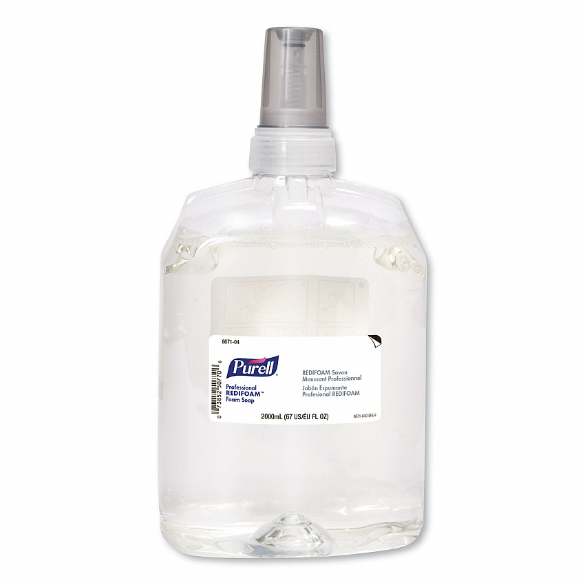 Professional REDIFOAM Foam Soap Refill, Citrus Mint Scent, 2,000 mL, 4/Carton (867104CT)