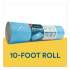 Scotch Flex and Seal Shipping Roll, 15" x 10 ft, Blue/Gray (FS1510)