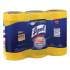 LYSOL Disinfecting Wipes, 7 x 7.25, Lemon and Lime Blossom, 80 Wipes/Canister, 3 Canisters/Pack (84251PK)