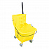 Side-Press Wringer and Plastic Bucket Combo, 12 to 32 oz, Yellow (7Y26363Y)