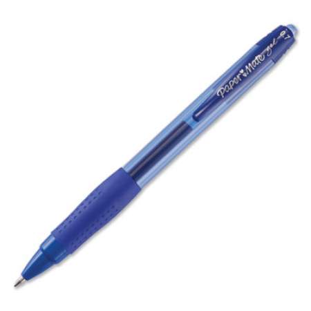 Paper Mate Gel Pen, Retractable Value Pack, Medium 0.7 mm, Blue Ink, Blue Barrel, 36/Pack (2083005)
