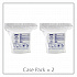 Hand Sanitizing Wipes, 6 x 8, Fresh Citrus Scent, White, 1,200/Refill Pouch, 2 Refills/Carton (911802)