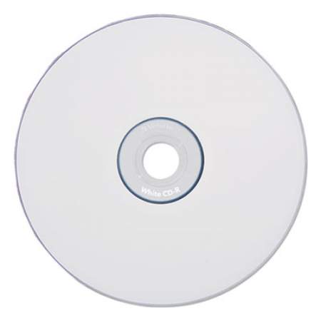 Verbatim CD-R Recordable Disc, 700 MB/80 min, 52x, Spindle, White, 100/Pack (94712)