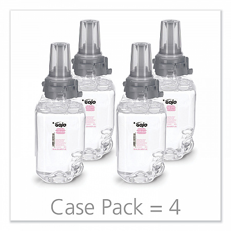 Clear and Mild Foam Handwash Refill, For ADX-7 Dispenser, Fragrance-Free, 700 mL, 4/Carton (871104)