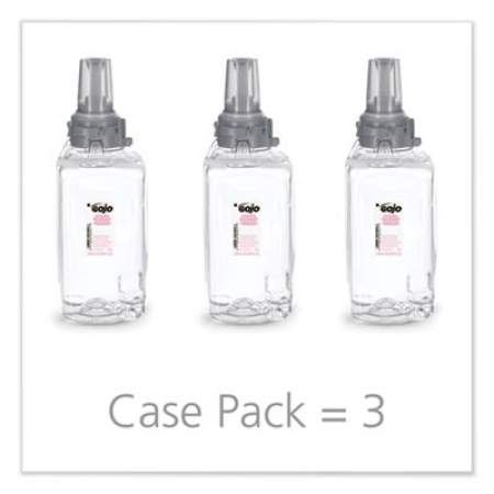 GOJO Clear and Mild Foam Handwash Refill, Fragrance-Free, 1,250 mL Refill, 3/Carton (881103)