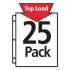 Avery Top-Load Polypropylene Sheet Protector, Heavy, Legal, Diamond Clear, 25/Pack (73897)