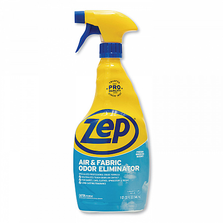 Air and Fabric Odor Eliminator, Fresh, 32 oz Bottle, 12/Carton (ZUAIR32CT)