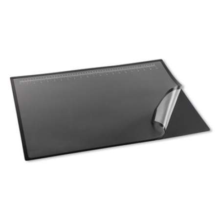 Artistic Lift-Top Pad Desktop Organizer with Clear Overlay, 22 x 17, Black (41700S)